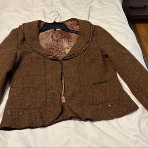 Coldwater Creek Brown Blazer